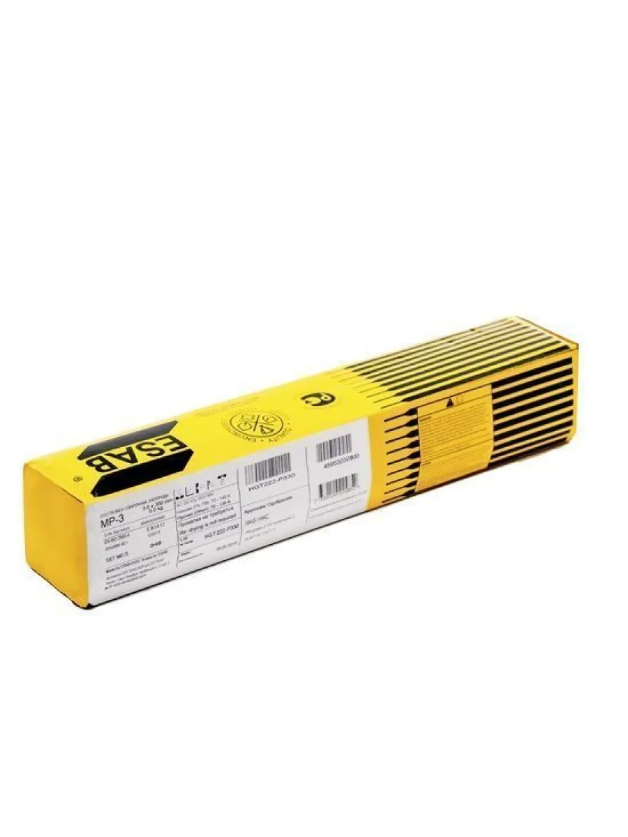 Электроды МР-3 3,0х350 мм ESAB (упаковка 5кг)
