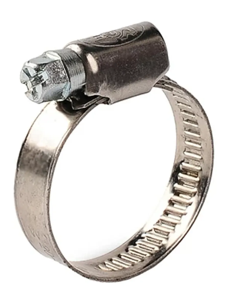 Хомут червячный SS 301 W2  10-16/9 POWER FASTEN