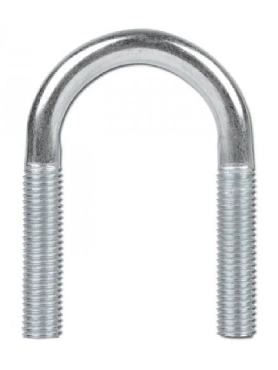 Скоба U-образная DIN 3570 (125-131-140-146мм) 5" М12 цинк