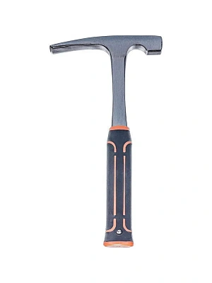 Молоток каменщика 600 гр цельнометаллический, обрезиненная рукоятка LASTING TOOLS